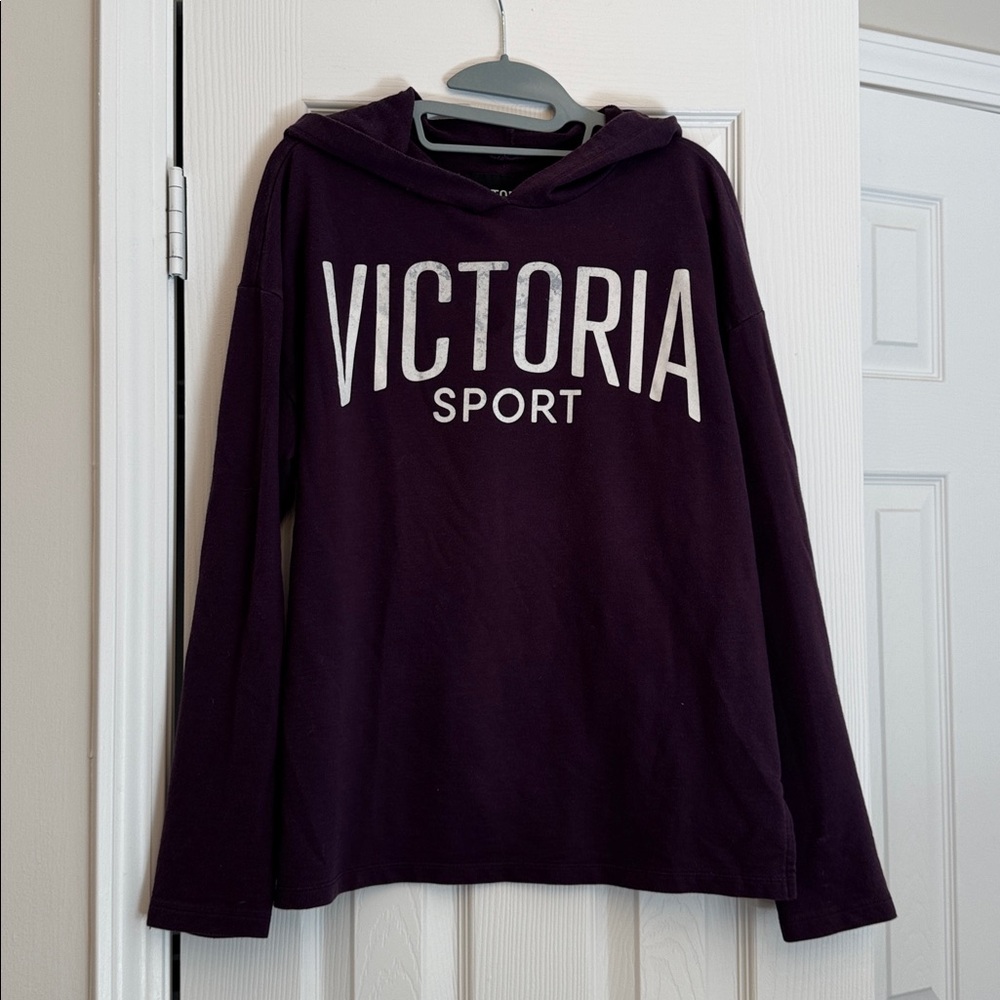 Victoria Secret Sport Hoodie Plum Color size M